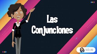 Las Conjunciones  CASTELLANO  Video educativo [upl. by Marnie]