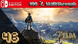 The Legend Of Zelda Breath Of The Wild  100 Walkthrough Part 46 100 Guide All Collectibles [upl. by Anatlus]