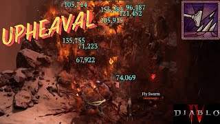 Diablo 4  Season 5 Upheaval Hellhammer Barbarian leveling Build [upl. by Tare]