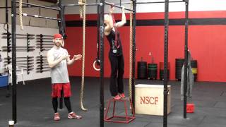 CrossFit Pull Ups  Modified  Northstate CrossFit [upl. by Basil]