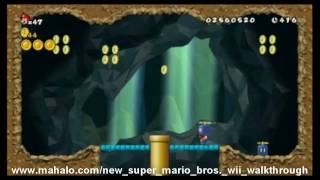 New Super Mario Bros Wii Walkthrough  World 52 [upl. by Ratna]