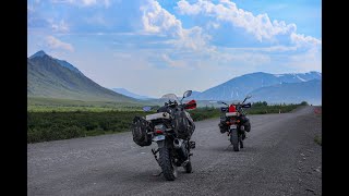 Motorcycling Dempster Highway 2022 [upl. by Sherilyn194]