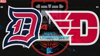 6 Duquesne vs 3 Dayton A10 Basketball Tournament Quarterfinals Live Game Cast [upl. by Briana]