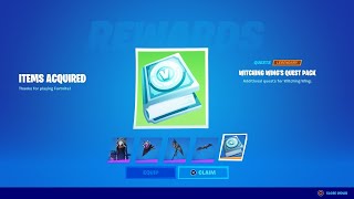 How To COMPLETE ALL THE WITCHING WING CHALLENGES in Fortnite Witching Wing Quests MYNA CHALLENGES [upl. by Tocs920]