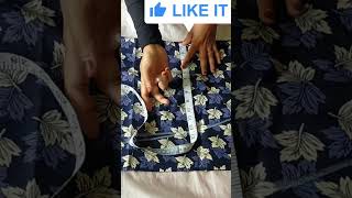 Maxi cutting and stitching youtubeshorts fashion diywear puffsleeve [upl. by Dalila]