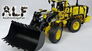 Lego Technic 42030 Volvo L350F Wheel Loader  Radlader  Lego Speed build Review [upl. by Heywood]