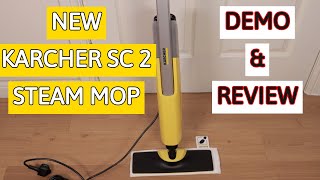 Karcher SC 2 Upright EasyFix Steam Mop Review amp Demonstration [upl. by Morocco]