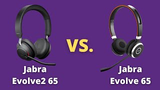 Jabra Evolve2 65 VS Jabra Evolve 65 In Depth Review  Mic Test [upl. by Lilas623]