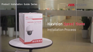 Hikvision Speed Dome Installation Process [upl. by Sol]