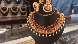 1 gram gold jewellery collection  imitation jewellery Malleswaram 8th cross Bangalore [upl. by Oigolue]