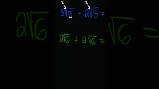 Essential Rules for Adding amp Subtracting Radicals‼️ addradicals squareroots radicals [upl. by Ahsats]