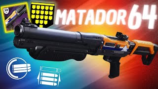 MATADOR 64 Destiny 2 I REGRESA amp Mejor que NUNCA Review  God Roll [upl. by Ikcir]