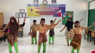 Tarian Zapin Melayu Siswa Kelas VI SDN 17 Talang Kelapa [upl. by Bucella]