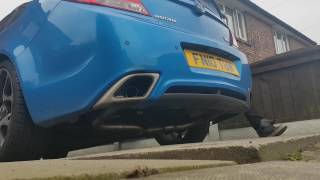 Insignia vxr 28 v6 exhaust [upl. by Assyla]