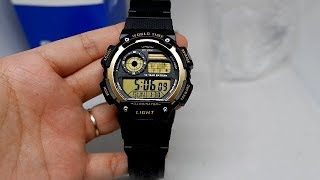 CASIO STANDARD AE1400WH9A ORIGINAL UNBOXING [upl. by Arodoeht]