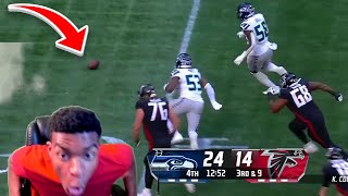 CLAMPS Seahawks vs Falcons Highlights  NFL 2024 Week 7 REACTION [upl. by Kahler256]