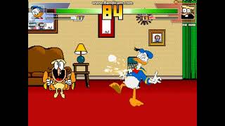 MUGEN battle 5028 Donald Duck vs The Noise [upl. by Buzz438]