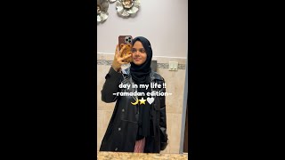 ⋆˚ ᡣ𐭩 a day in my life ｡ꪆৎ ˚🌙 ramadan edition 🌙maryam masud [upl. by Bobbi974]