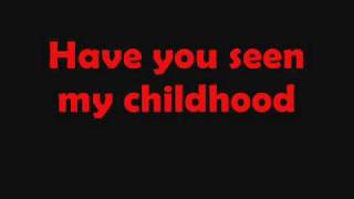 Michael Jackson Childhood lyrics [upl. by Cynth334]