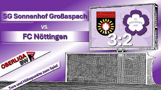 Oberliga BadenWürttemberg SG Sonnenhof Großaspach  FCN 3  2 01 [upl. by Kevan]