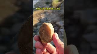 Quartz stone stones metaldetecting rareminerals gemstones rockhounding rarestone minerals [upl. by Verge]