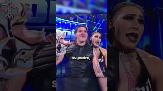 Rey Mysterio pone en su lugar a Dominik con un cinturón wwe luchadores luchalibre wrestling [upl. by Dafna]