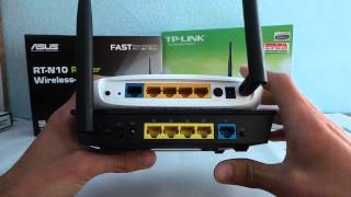 ASUS RTN10 vs TPLink TLWR741ND router összehasonlító videó  Tech2hu [upl. by Eyt]