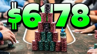 I Played a 6200 POT at 13  Poker Vlog 284 [upl. by Noirda]