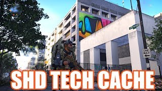 The Division 2 West End  SHD Tech Cache  Mural Building on Foggy Bottom Border [upl. by Konstantin]