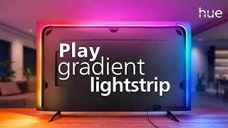 Philips Hue Gradient Lightstrip Enhance Your TV Experience [upl. by Ait653]