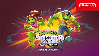 Teenage Mutant Ninja Turtles Shredders Revenge – Radical Reptiles DLC Trailer – Nintendo Switch [upl. by Annmaria]