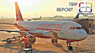 TRIP REPORT  LAUDAMOTION  Airbus A320  NEW AIRLINE  Vienna  Madrid [upl. by Nessie170]