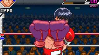 Hajime No Ippo  The Fighting  GBA  Full Gameplay English Patched [upl. by Jempty]