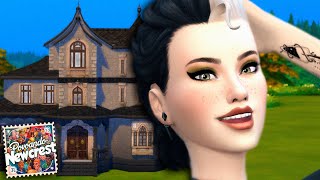 CONSTRUINDO NOSSA CASA PRÓPRIA em NEWCREST  The Sims 4 [upl. by Yahsat]