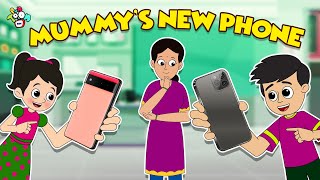 Mummys New Phone  Surprise for Mom  Animated Stories  Cartoon  Moral Stories  PunToon Kids [upl. by Salene]