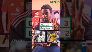 Chelsea vs Brighton CORRECT SCORE Prediction [upl. by Yrocej]