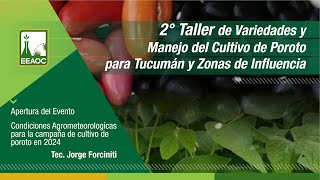 01 Taller de Cultivo de Poroto [upl. by Naujud920]