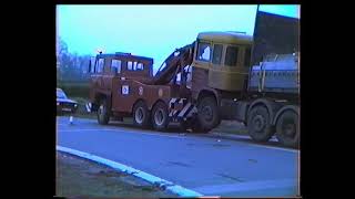 Recovery of overturned HGV in March 1988 [upl. by Adnar]