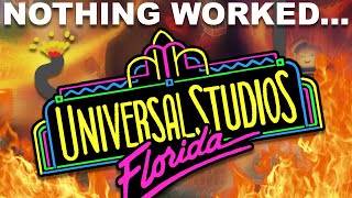 The Disastrous Opening of Universal Studios Florida [upl. by Ynehpets]