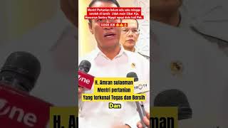 H AMRAN SULAIMAN MENTERI PERTANIAN INDONESIA 20242029 [upl. by Lais]