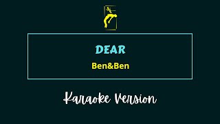 DEAR  BenampBen  KARAOKE VERSION [upl. by Isolde]