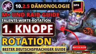 NEU 1025 Dämonologie Hexer Guide dragonflight wow hexenmeister [upl. by Nnayr]