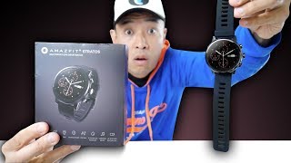 AMAZFIT STRATOS unboxing PACE 2 [upl. by Munniks]