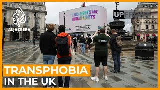 What is behind the rise in transphobia in the UK  UpFront [upl. by Eiramanig]