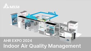 Delta at AHR 2024 Booth Tour Indoor Air Quality Management [upl. by Auhsaj358]