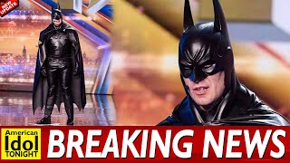 Britains Got Talent fans believe The Dark Hero could be a celebrity after he stunned judges with hi [upl. by Ymeon938]