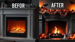 How to Decorate Your Fireplace for Halloween [upl. by Evelyn27]