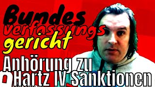 Bundesverfassungsgericht Anhörung zu Hartz IV Sanktionen [upl. by Jany138]