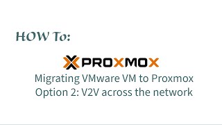 Migrating Vmware VM to Proxmox with clonezilla [upl. by Rozalin]