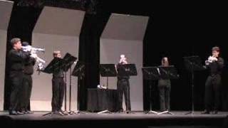 The Juilliard School Trumpet Ensemble NTC SemiFinals 2007 [upl. by Niwroc623]